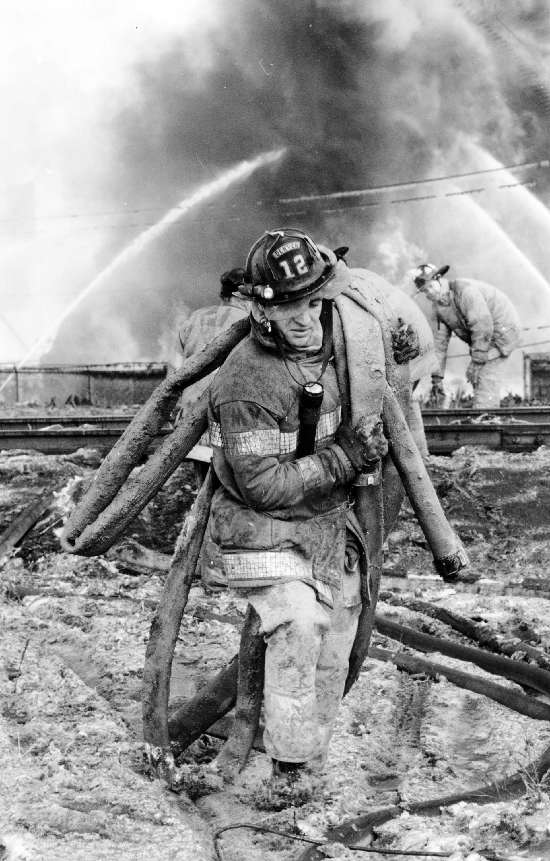 Stapleton International Airport Fuel Tank Fire Denver Public Library